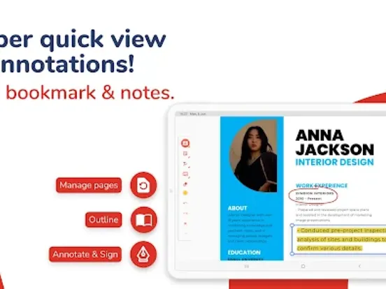 Capturas de pantalla de PDF Read - Edit, Sign & Fill iPad 