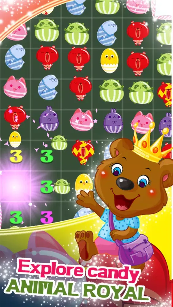 Tangkapan skrin Candy Royal Blast - Best Free Crush Game