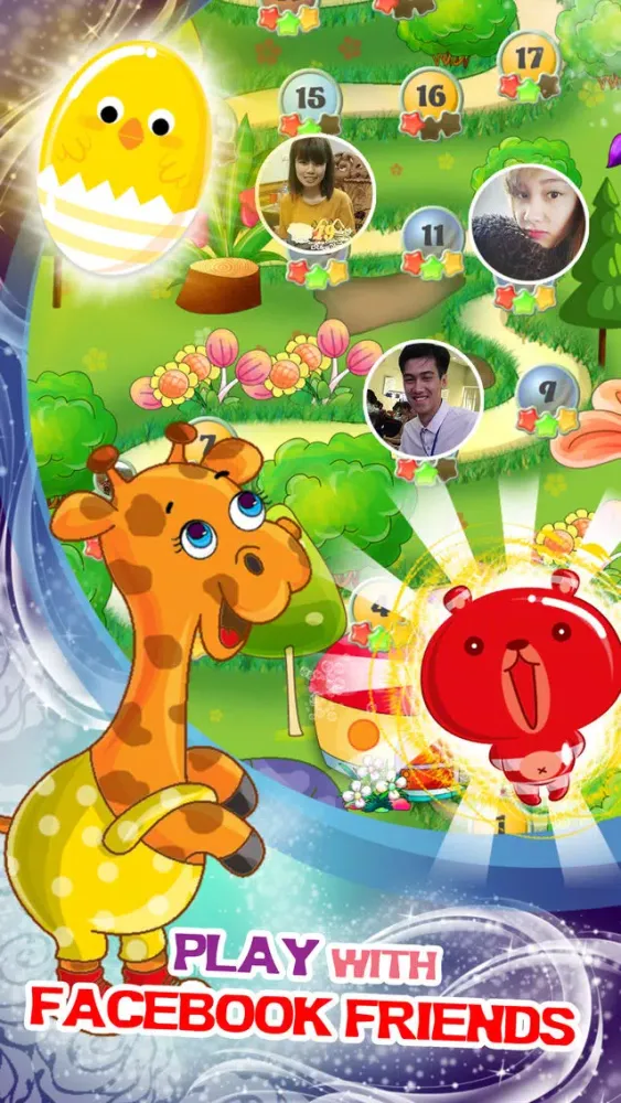 Tangkapan skrin Candy Royal Blast - Best Free Crush Game