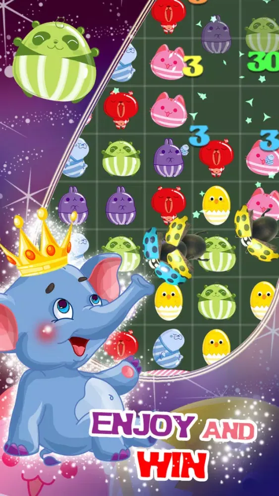 Tangkapan skrin Candy Royal Blast - Best Free Crush Game