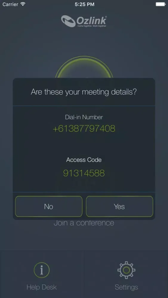 Скриншоты OZLINK QUICKCALL