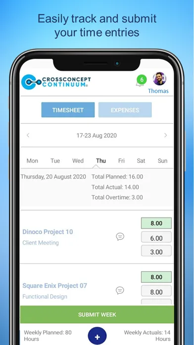 CrossConcept Continuum Screenshots