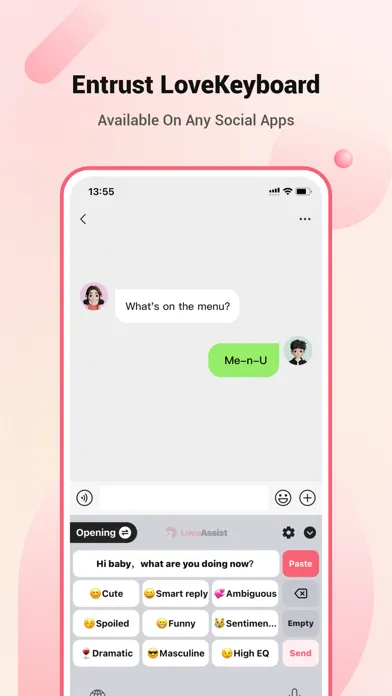 Captures d'écran de LoveAssist