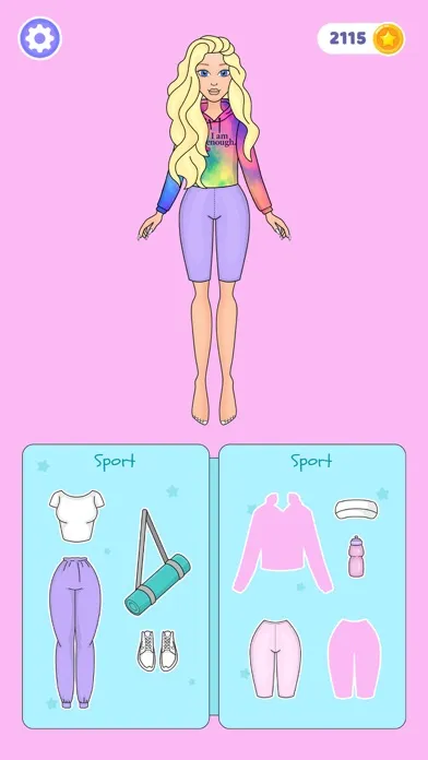 Screenshot di DIY Paper Doll