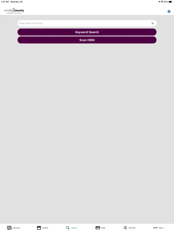تصاویر Camden County Library Mobile iPad 