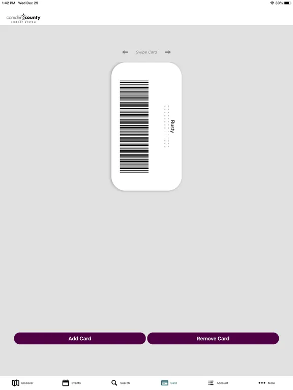 تصاویر Camden County Library Mobile iPad 