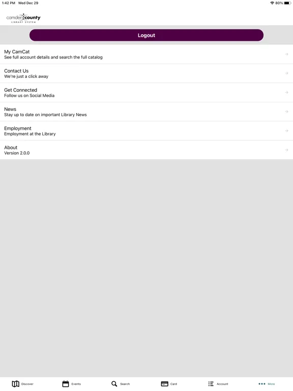 تصاویر Camden County Library Mobile iPad 