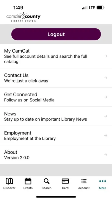 تصاویر Camden County Library Mobile