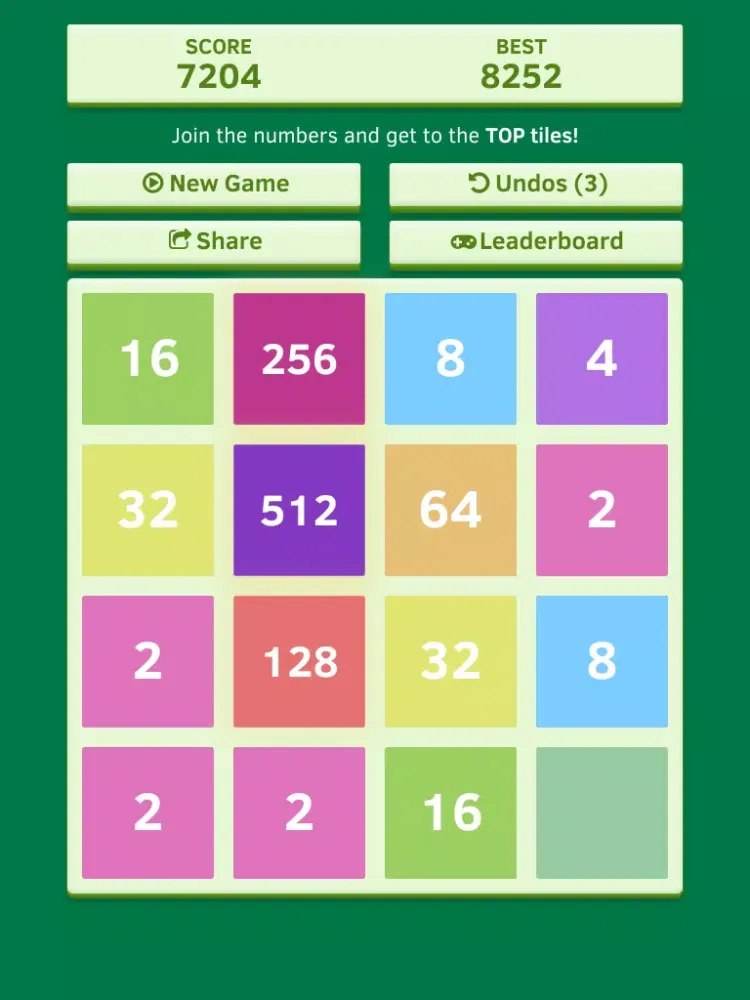 Number Tiles Challenge - free impossible 2048 game edition iPad  स्क्रीनशॉट