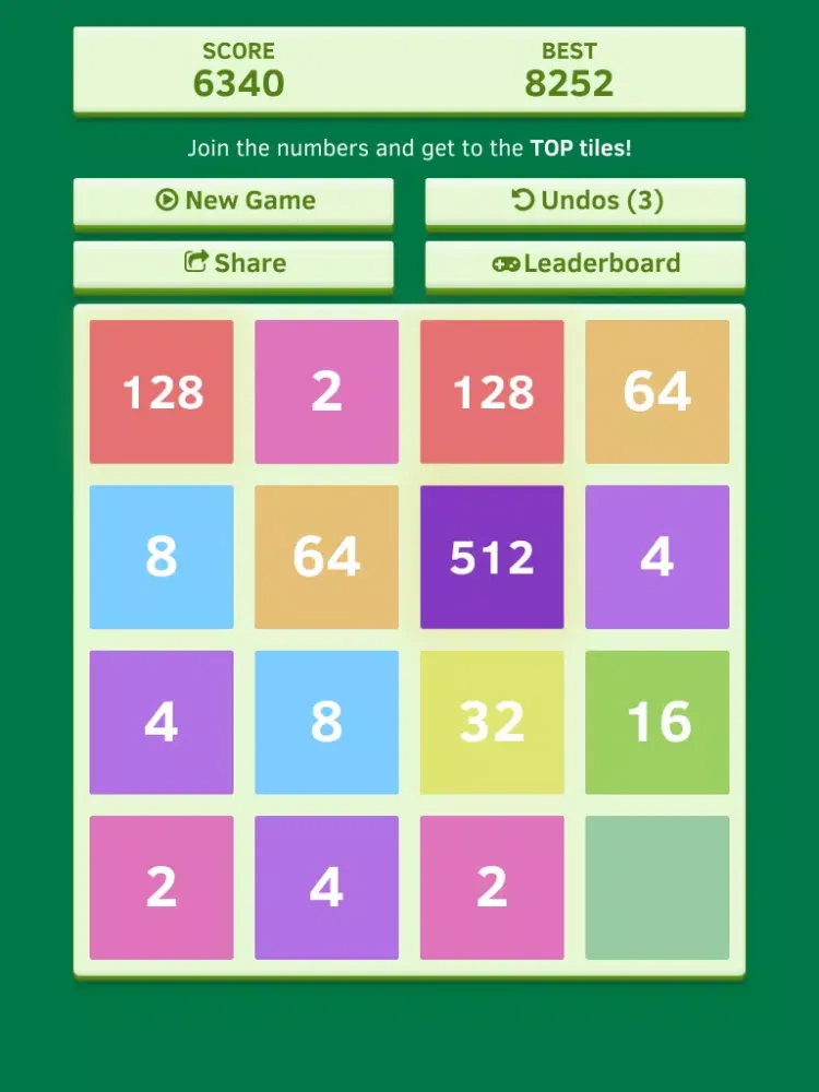 Number Tiles Challenge - free impossible 2048 game edition iPad  स्क्रीनशॉट