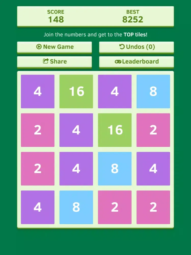 Number Tiles Challenge - free impossible 2048 game edition iPad  स्क्रीनशॉट
