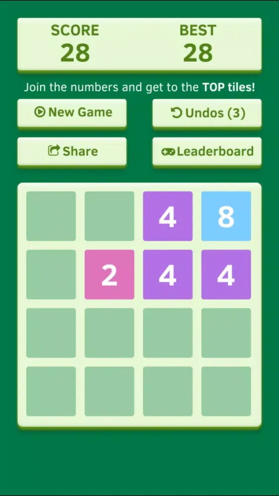 Number Tiles Challenge - free impossible 2048 game edition स्क्रीनशॉट
