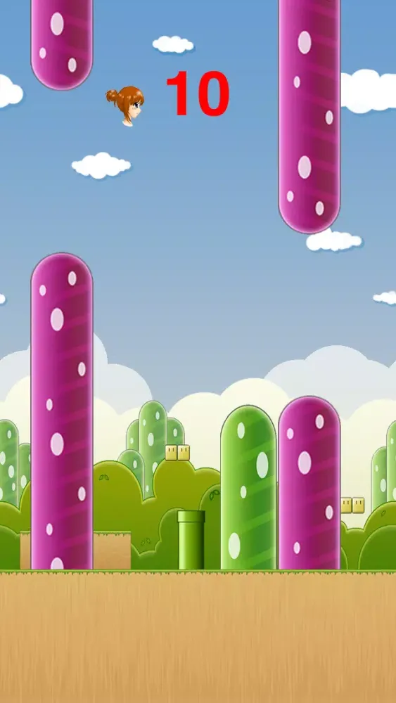 Brave Girl HD - The impossible smash hit flappy party racing game free farm snappy jump bouncing quest crush 2048 bullet & rushing heroes boom cookie pipe mania saga like flying tiny birds vs fly trials birdie jam squishy bird,end of Miley Cyrus Edition Screenshots