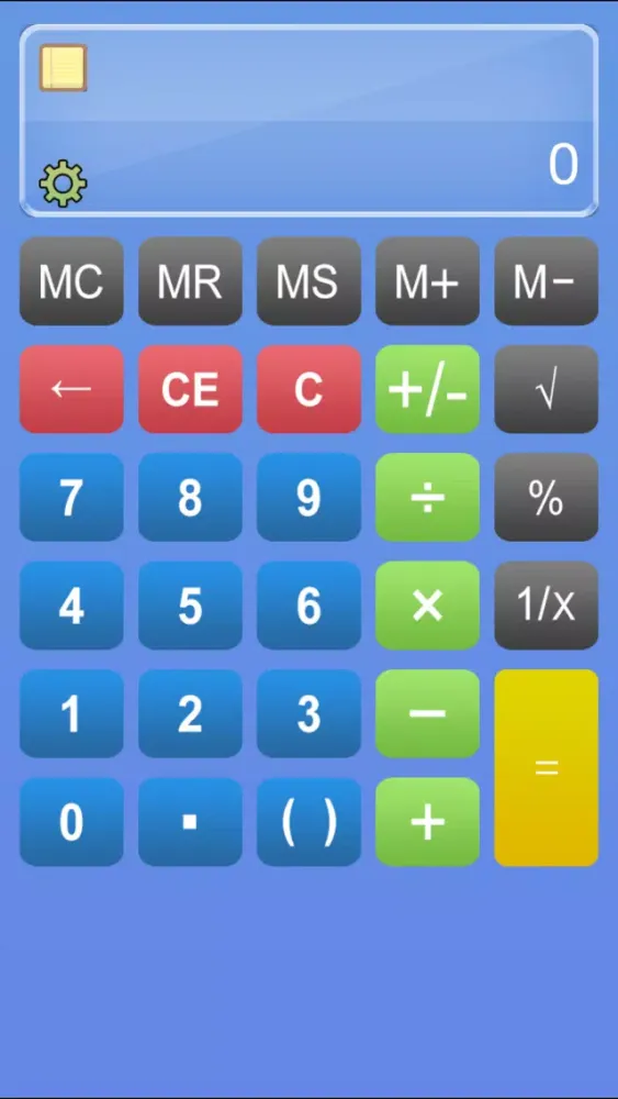 Calculator HD% Free - Basic Calculater App Pro with Formula Display & Notable Paper Tape for the iPad,iPhone and iPod Screenshots