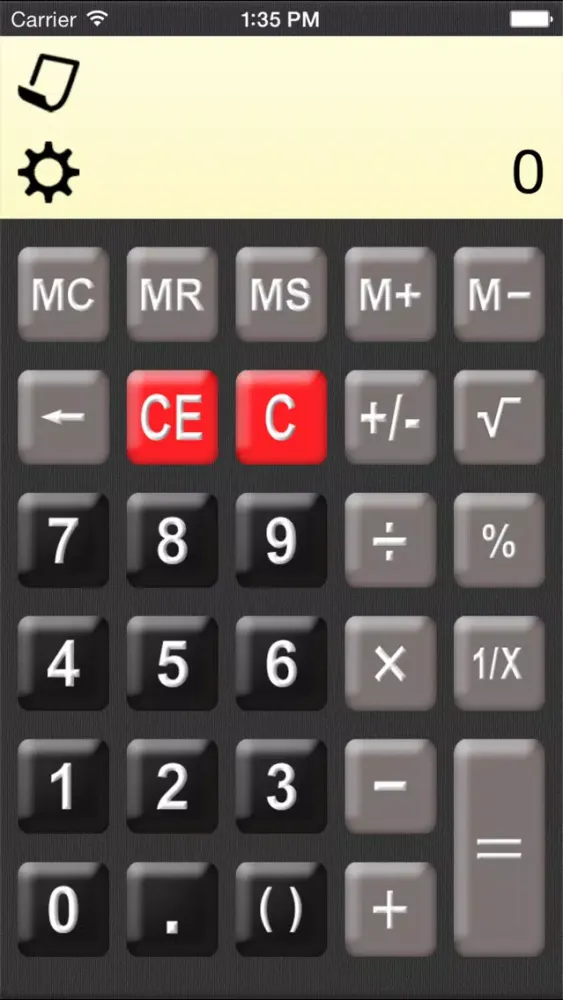 Скриншоты Calculator HD° Free - The smash hit calculator with formular display & paper tape