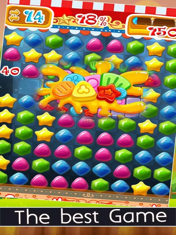 Tangkapan layar Smasher Candy Line - Pop Candy Boom Edition iPad 