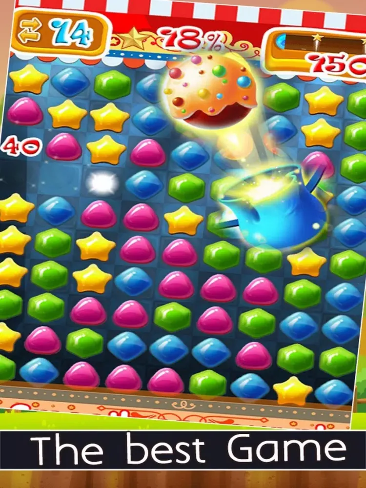 Tangkapan layar Smasher Candy Line - Pop Candy Boom Edition iPad 