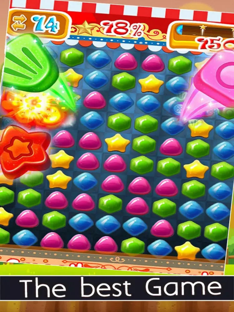 Tangkapan layar Smasher Candy Line - Pop Candy Boom Edition iPad 