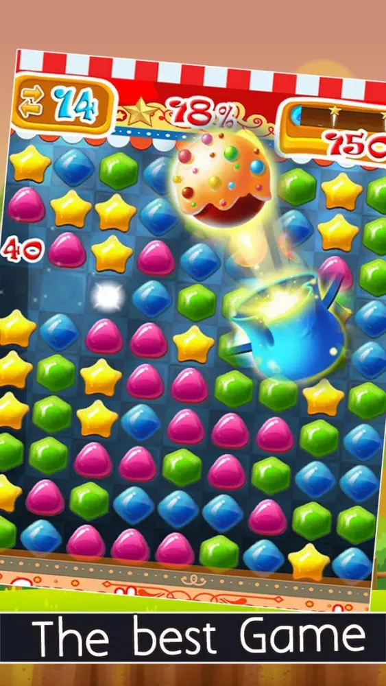 Tangkapan layar Smasher Candy Line - Pop Candy Boom Edition