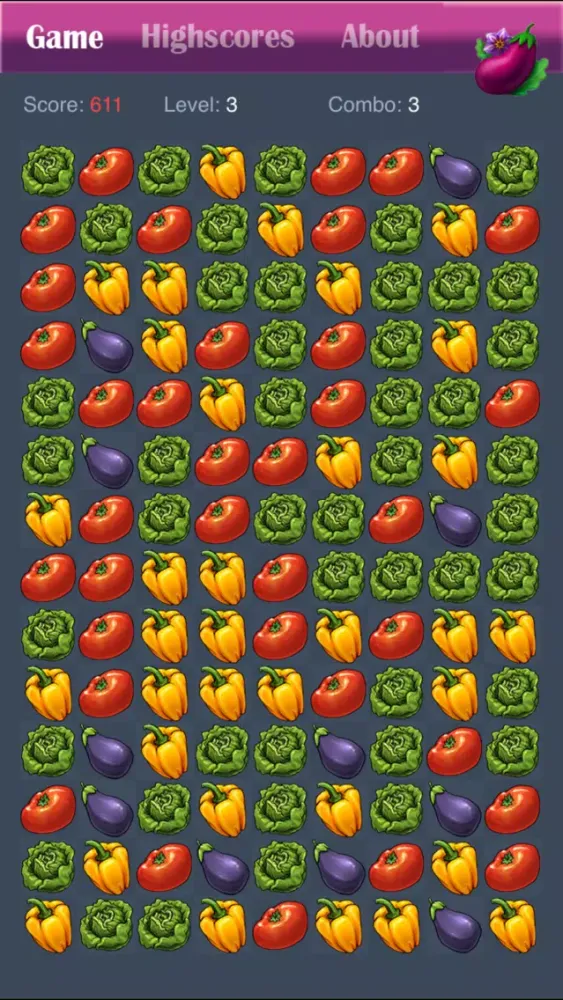 Vegetable Blast Mania - smash hit farm vegetable crush heroes game free Screenshots