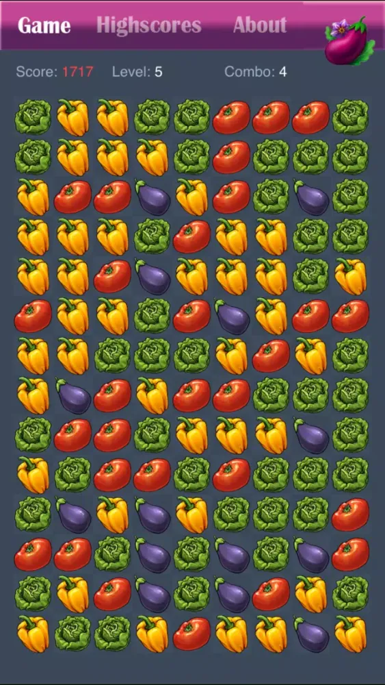 Vegetable Blast Mania - smash hit farm vegetable crush heroes game free Screenshots