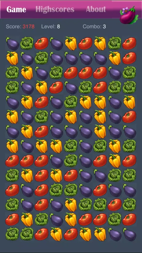 Vegetable Blast Mania - smash hit farm vegetable crush heroes game free Screenshots