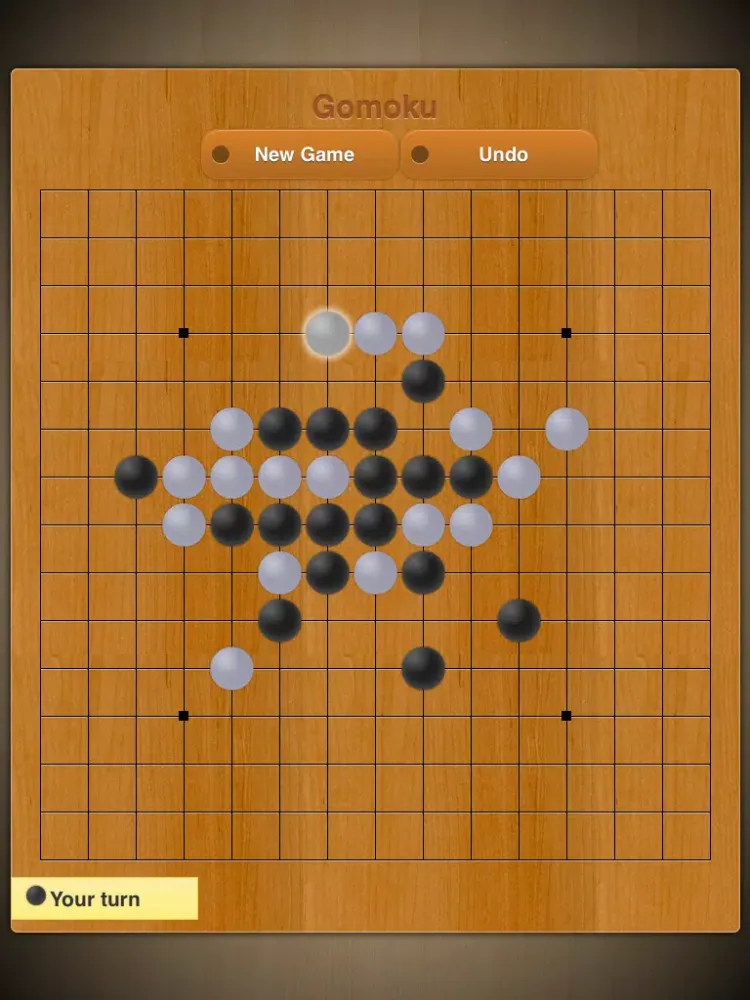 Gomoku Free - A five in a row game iPad  스크린샷