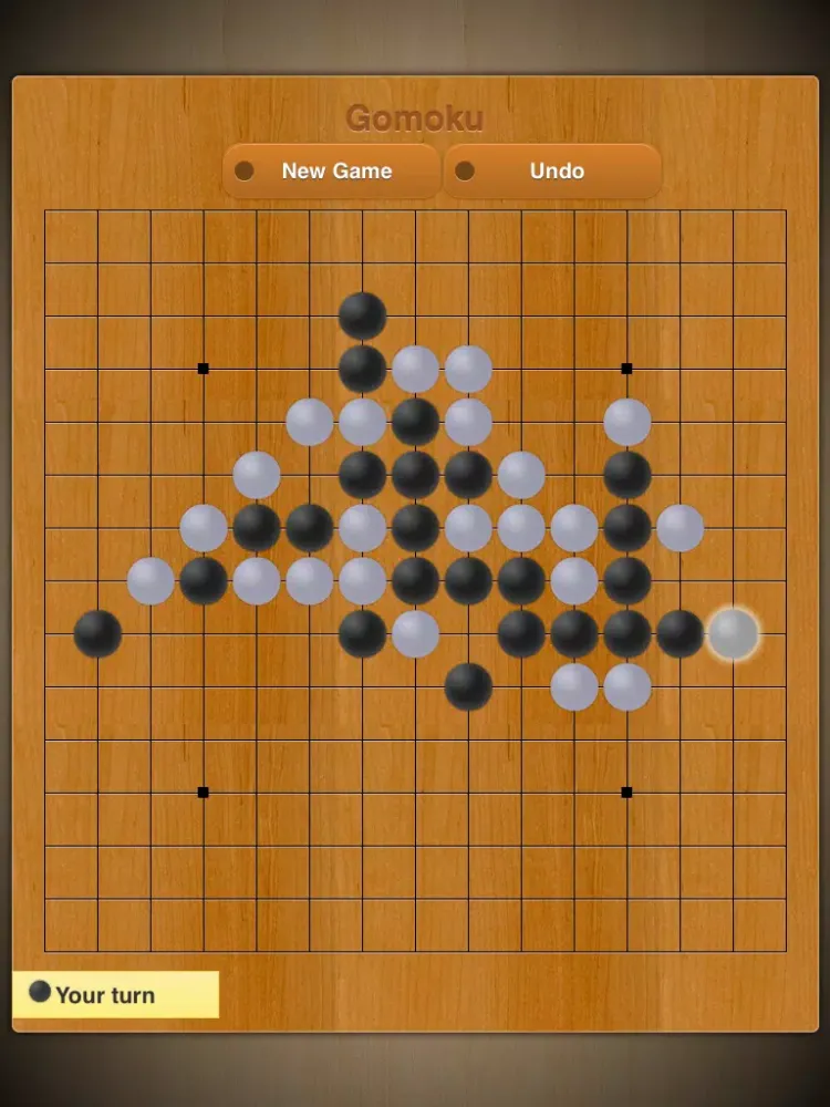 Gomoku Free - A five in a row game iPad  스크린샷