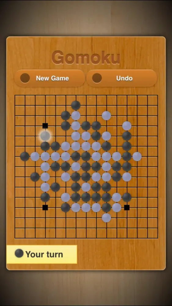 Gomoku Free - A five in a row game 스크린샷