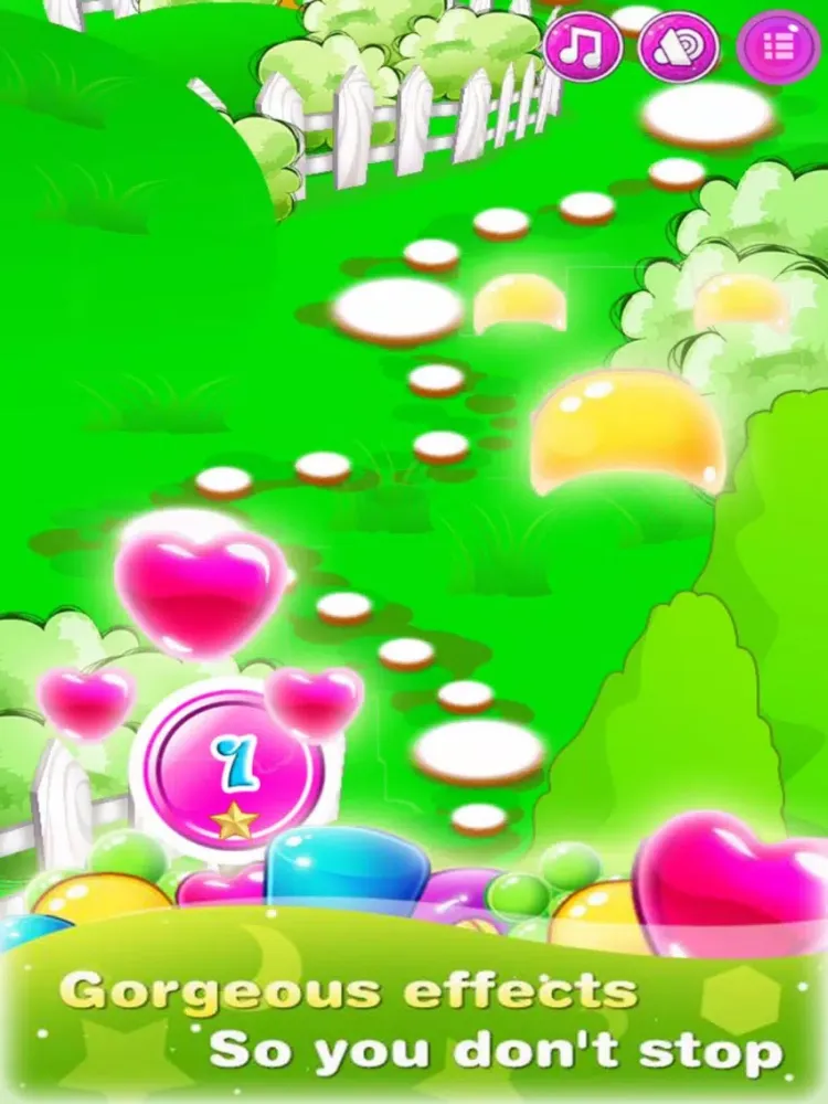 Скриншоты Land Jelly Smash - Pop Mania iPad 