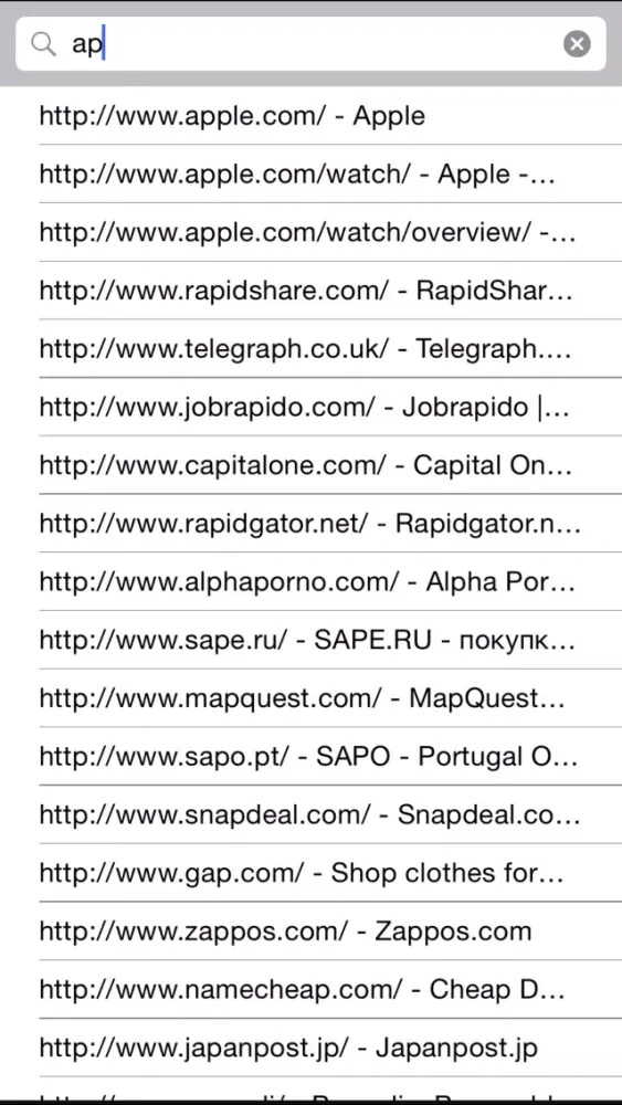 Quick Web Browser Free - Full screen ie internet desktop search web browser Screenshots