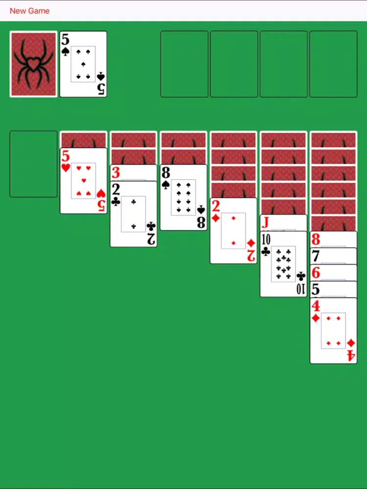 Spider Solitaire Classic + iPad  स्क्रीनशॉट