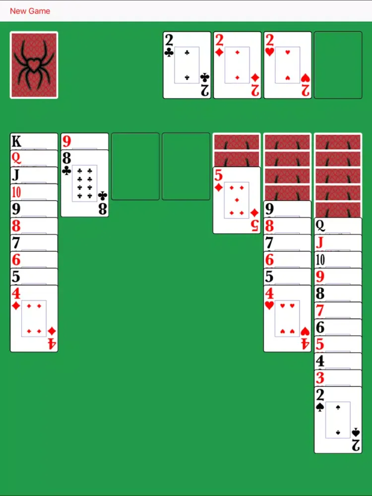 Spider Solitaire Classic + iPad  स्क्रीनशॉट