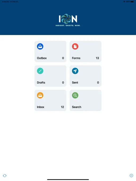 ION - Insight. Onsite. Now. iPad  سکرین شاٹس