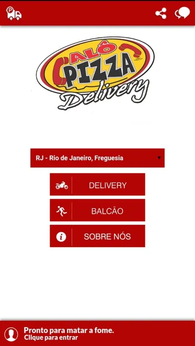 Captures d'écran de Alô Pizza Delivery
