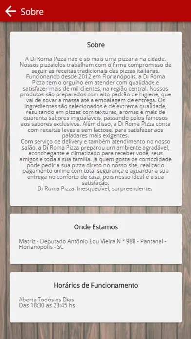 Di Roma Pizza应用截图