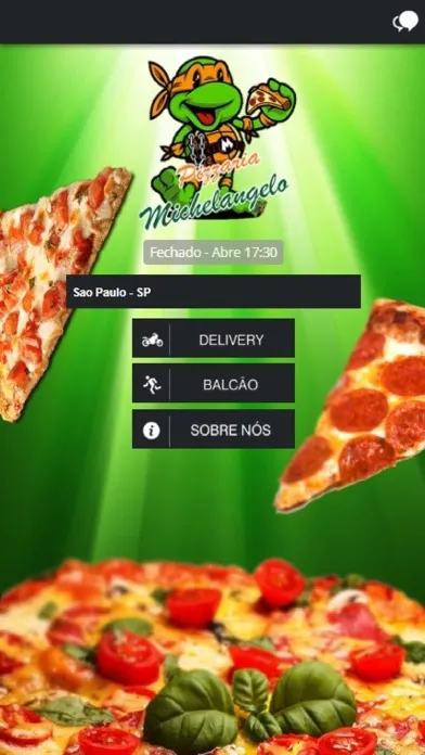 Michelangelo Pizzaria スクリーンショット
