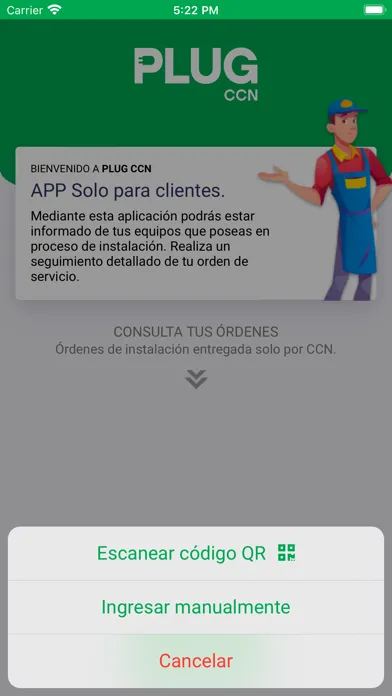 PLUG CCN Clientes سکرین شاٹس