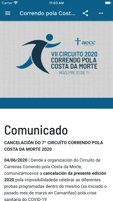 Correndo pola Costa da Morte应用截图