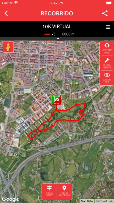 Captures d'écran de 10km del Grupo