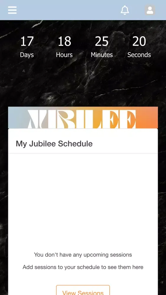 Jubilee Conference スクリーンショット