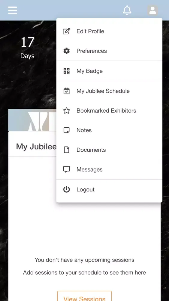 Jubilee Conference スクリーンショット
