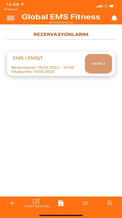 Global EMS Fitness 스크린샷