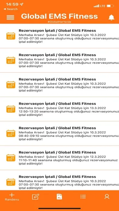 Global EMS Fitness 스크린샷