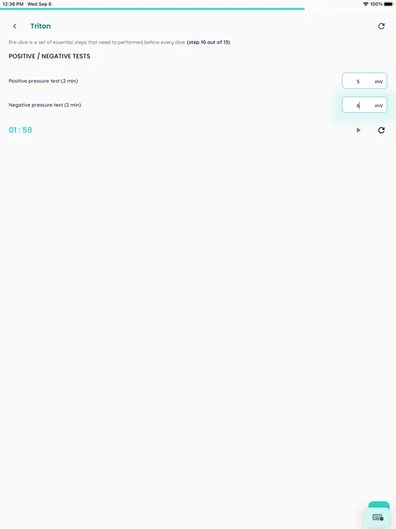 Screenshot di CCR Checklist iPad 