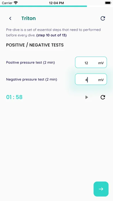 Screenshot di CCR Checklist