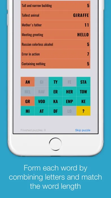 Smart Word Puzzles - Unscramble the Words! Screenshots