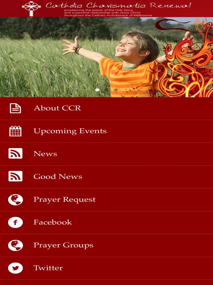 Ảnh chụp màn hình của CCR Victoria iPad 