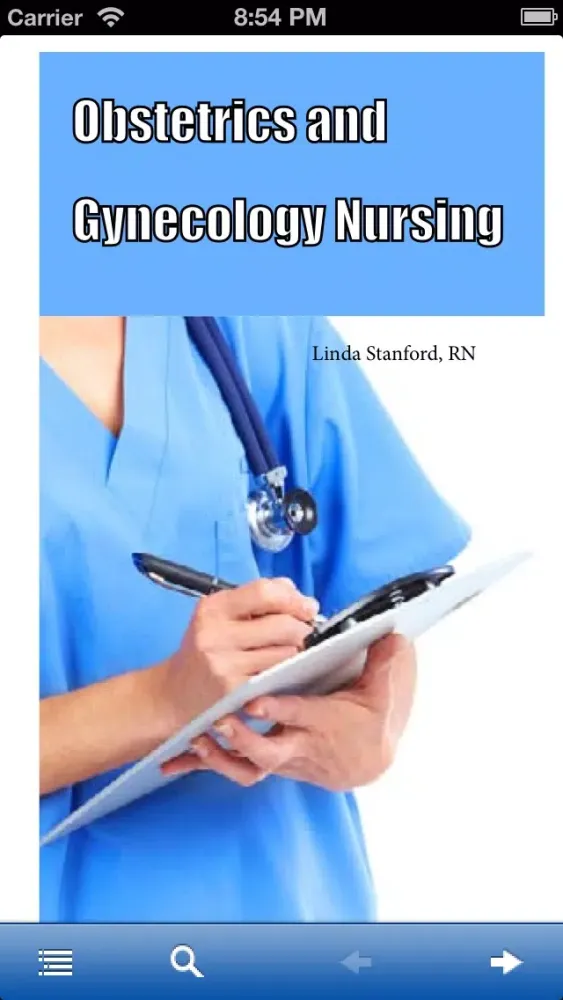 Obstetrics and Gynecology Nursing Manual スクリーンショット