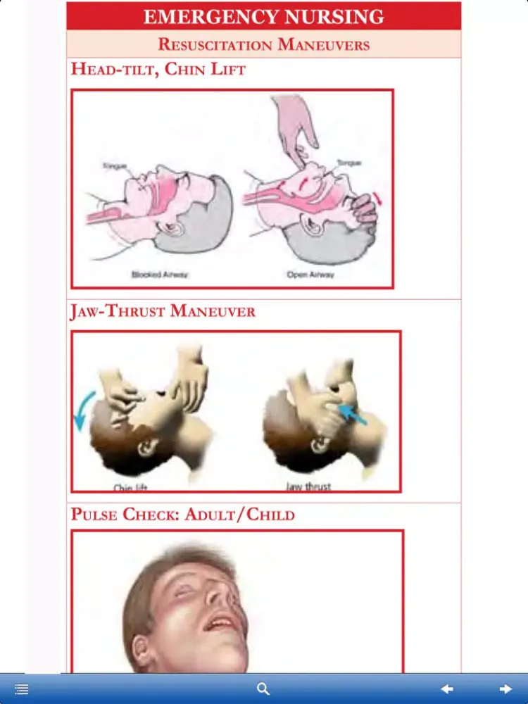 Zrzuty ekranu Pediatrics Manual iPad 
